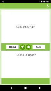 Bosnian-Maori Translator screenshot 0