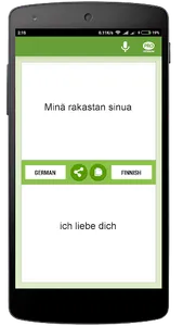 Deutsch-finnischer Übersetzer screenshot 1