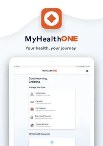 MyHealthONE screenshot 4