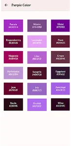 Color Codes - Hex Numbers screenshot 1