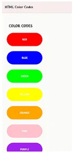 Color Codes - Hex Numbers screenshot 4