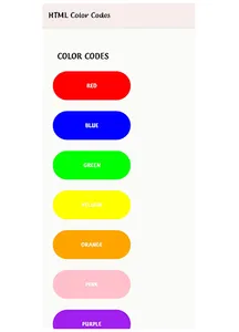 Color Codes - Hex Numbers screenshot 8