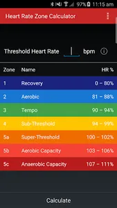 Heart Rate Zones screenshot 0