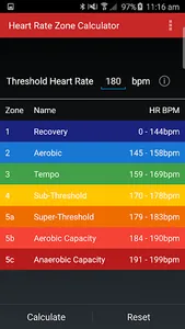Heart Rate Zones screenshot 2