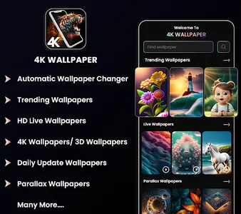 4K Wallpapers - HD Backgrounds screenshot 16