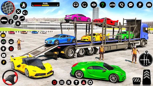 Car Transport Truck Games screenshot 0