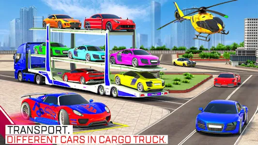 Car Transport Truck Games screenshot 10