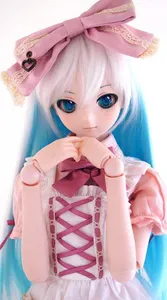 Doll Cute Wallpaper HD 4K screenshot 1