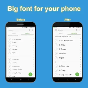 Big font - Enlarge font size screenshot 0