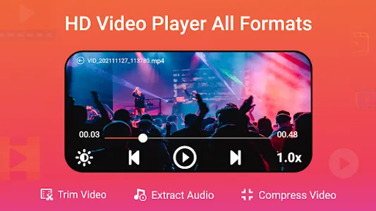 Video Player HD All Format App screenshot 0