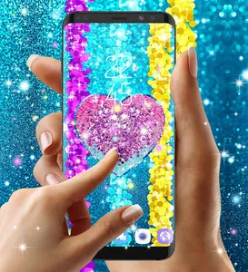 Sequin glitter live wallpaper screenshot 15