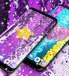 Sequin glitter live wallpaper screenshot 7