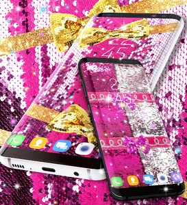 Sequin glitter live wallpaper screenshot 8