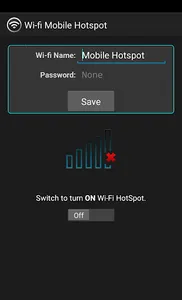 Wi-fi Mobile Hotspot screenshot 0