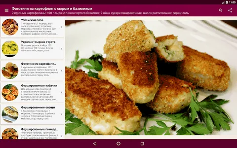 Вторые блюда - рецепты screenshot 7