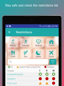 Femyo - Pregnancy week by week screenshot 22