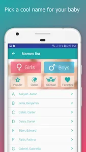 Femyo - Pregnancy week by week screenshot 3