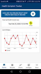 Health Symptom Tracker screenshot 0