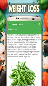 Green Beans Benefits screenshot 1