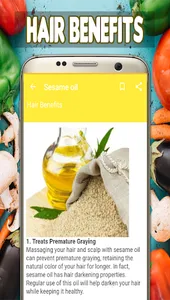 Sesame Oil Benefits screenshot 2
