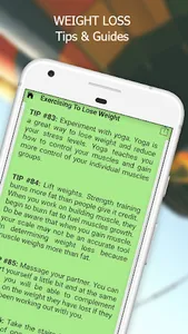 Weight Loss Tips and Guides screenshot 1