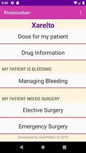 Using Rivaroxaban screenshot 0