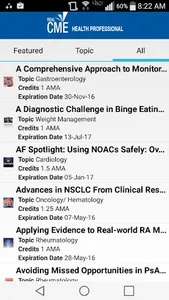 RealCME Health Professional screenshot 0