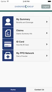 Diversified Group My Benefits screenshot 2