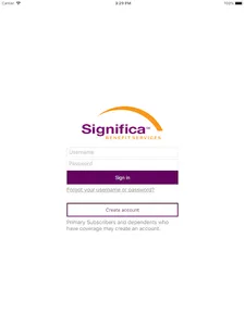 Significa Benefit Services, In screenshot 4