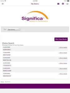 Significa Benefit Services, In screenshot 8