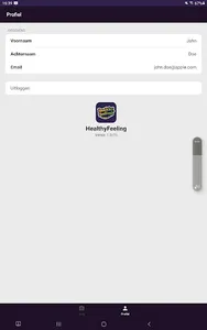 HealthyFeeling screenshot 3