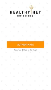 HealthyHey Authenticator screenshot 1