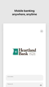 Heartland Bank Mobile Banking screenshot 0