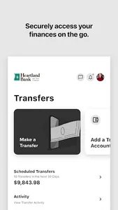 Heartland Bank Mobile Banking screenshot 1