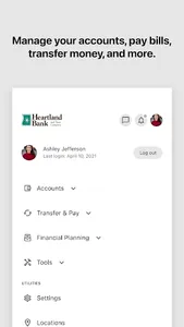 Heartland Bank Mobile Banking screenshot 4