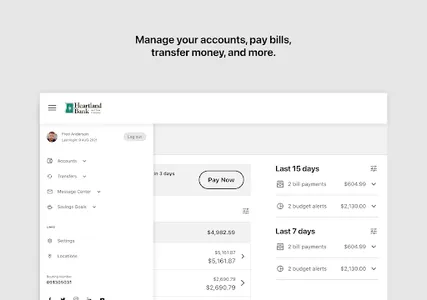Heartland Bank Mobile Banking screenshot 9