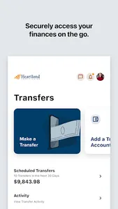 Heartland CU Mobile Banking screenshot 1