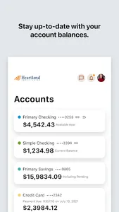 Heartland CU Mobile Banking screenshot 2