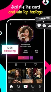 Tiktak - Fast Followers & Like screenshot 1