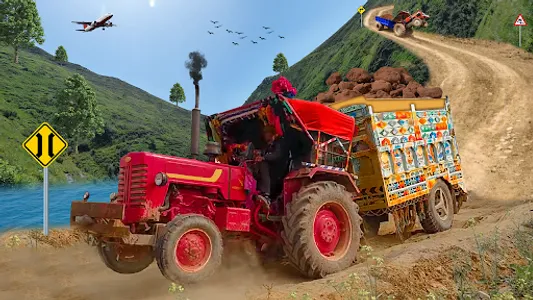 Real Tractor Trolley Simulator screenshot 9