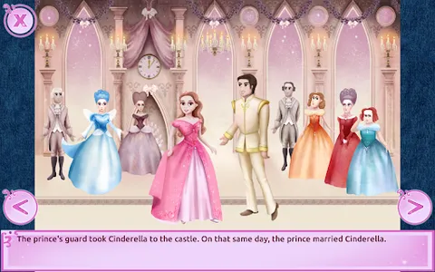 Cinderella Story for Kids screenshot 0