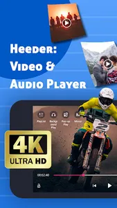 Heeder: Video & Audio Player screenshot 0