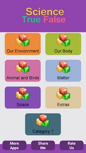 Kids Science True False screenshot 0