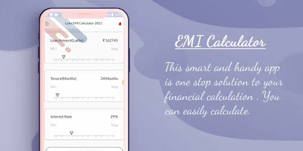 Easy EMI Loan Calculator 2021 screenshot 1