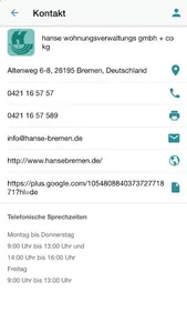 hanse wohnungsverwaltungs gmbh screenshot 1