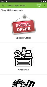 Quick Super Store Shopping App screenshot 0