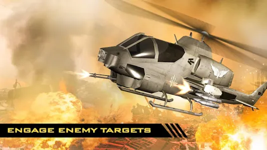 GUNSHIP COMBAT - Helicopter 3D screenshot 19