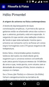 Filosofia & Física screenshot 2