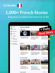 Learn French: News by Readle screenshot 11