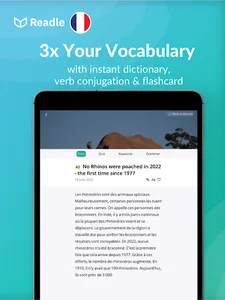 Learn French: News by Readle screenshot 12